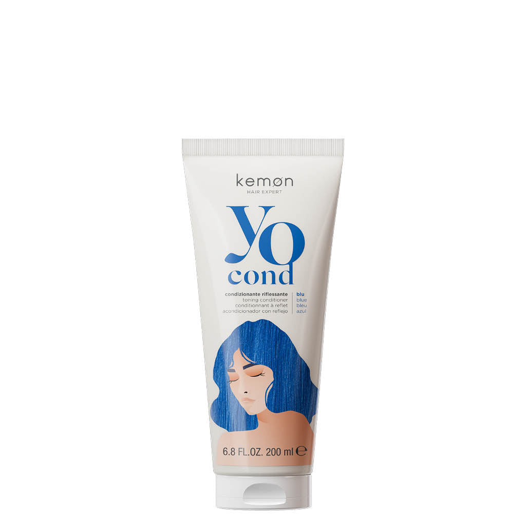 Kemon Yo Cond barvni balzam – Modra, 200 ml