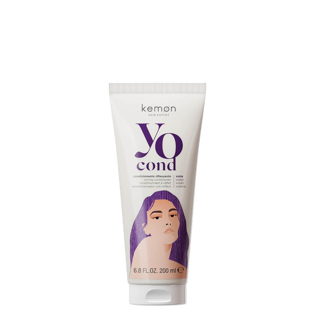 Kemon Yo Cond barvni balzam – Vijolična, 200 ml